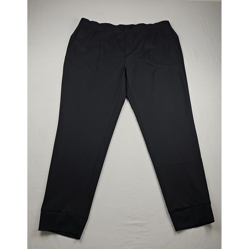 Haggar H26 Men's Size XL Athletic Fit Skinny Jogger Pants - Black